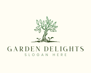 Plant Tree Farm logo design