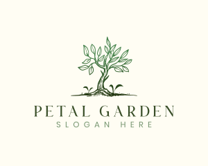 Plant Tree Farm logo design