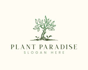 Plant Tree Farm logo design