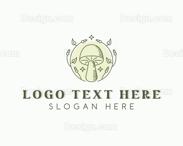 Mushroom Garden Shrooms Logo