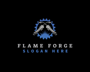 Welding Industrial Fabrication logo design