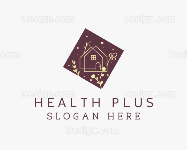 Floral Tiny House Logo