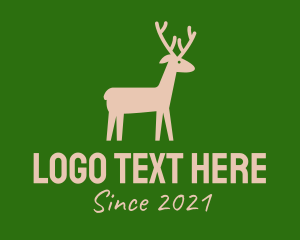 Brown Wild Deer logo