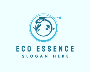 Eco Water Pressure Washer logo design