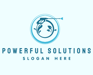 Eco Water Pressure Washer logo design