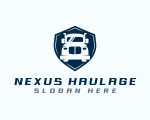 Truck Shield Logistics logo design