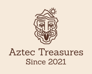Aztec Mountain Face logo