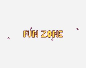 Playful Cartoon Text logo design