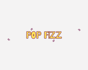 Playful Cartoon Text logo design