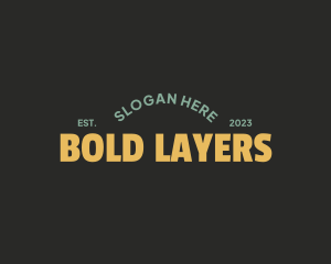 Masculine Bold Business logo design