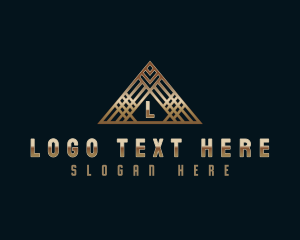 Luxury Pyramid Triangle logo