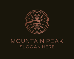 Travel Mountain Compass logo