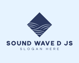 Wave Ocean Resort logo design