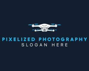 Drone Surveillance Camera logo design