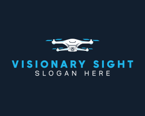 Drone Surveillance Camera logo design