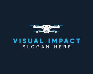 Drone Surveillance Camera logo design