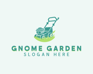 Gardening Lawn Mower logo design