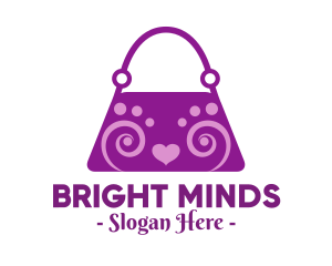 Fancy Purple Bag logo