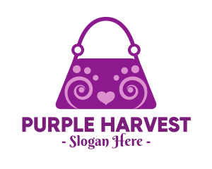 Fancy Purple Bag logo design