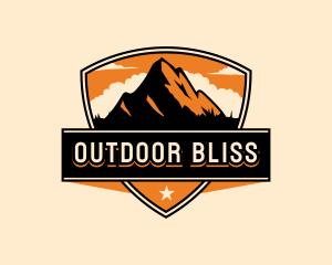 Mountain Outdoor Exploration logo design