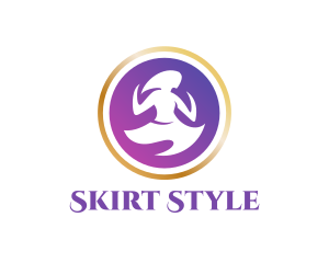 Woman Dress Fashion logo