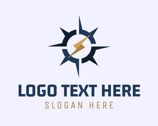 Sharp logo example 3