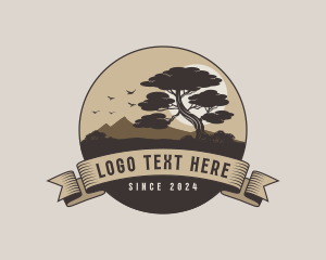 Nature Tree Landscape logo