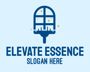 Clean Window Squeegee  logo