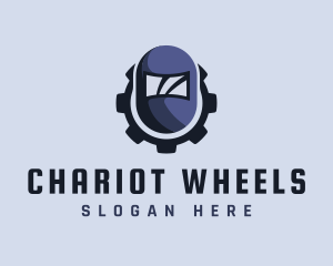 Industrial Welding Helmet logo design