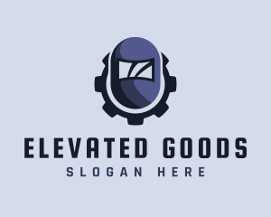 Industrial Welding Helmet logo design