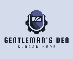 Industrial Welding Helmet logo design