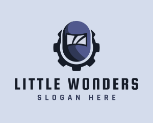 Industrial Welding Helmet logo design