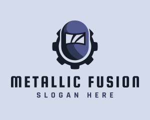 Industrial Welding Helmet logo design