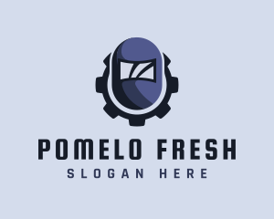 Industrial Welding Helmet logo design