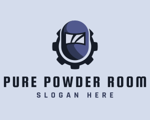 Industrial Welding Helmet logo design