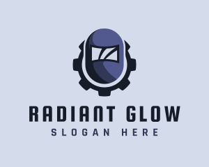 Industrial Welding Helmet logo design