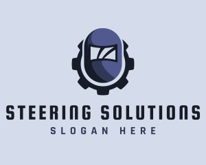 Industrial Welding Helmet logo design