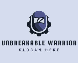 Industrial Welding Helmet logo design