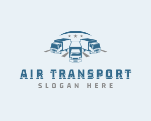 Cargo Trucking Transportation logo design