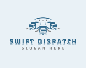 Cargo Trucking Transportation logo design