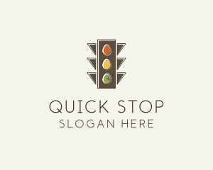 Egg Traffic Stoplight logo