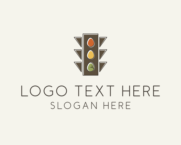 Egg Traffic Stoplight logo