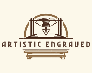 Industrial Laser Engraver logo design