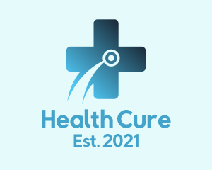 Digital Medical Cross logo