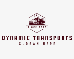 Logistics Transportation Truck logo design