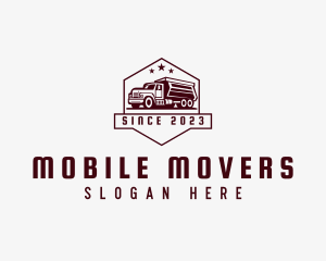 Logistics Transportation Truck logo design