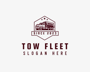 Logistics Transportation Truck logo design