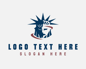 Statue Liberty America logo