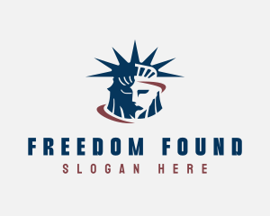 Statue Liberty America logo
