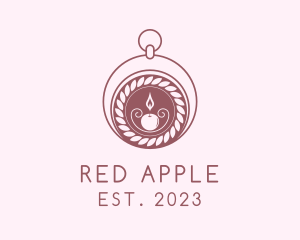 Apple Candle Light logo design